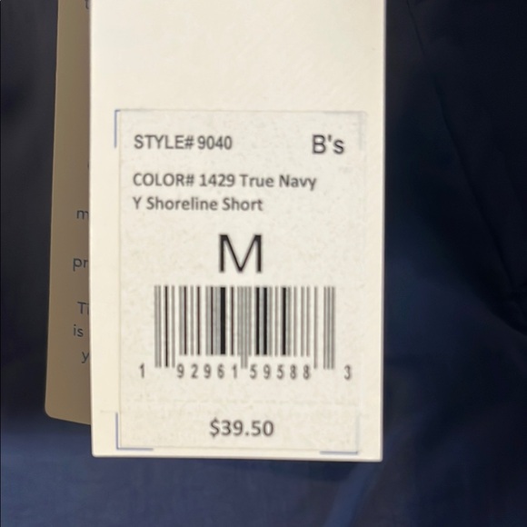 NEW Southern Tide Kids 8-10 Navy Blue Athletic Shorts - Picture 3 of 6